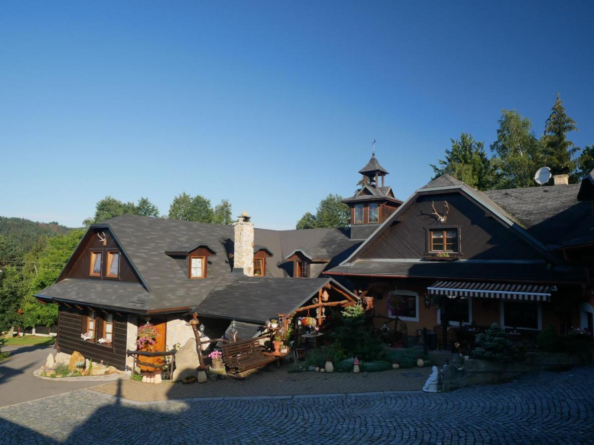 Penzion Obora Prostřední Bečva Bagian luar foto