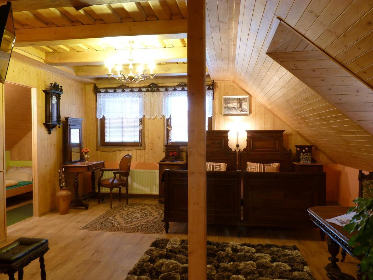 Penzion Obora Prostřední Bečva Bagian luar foto